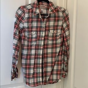 Old Navy Plaid Button Down